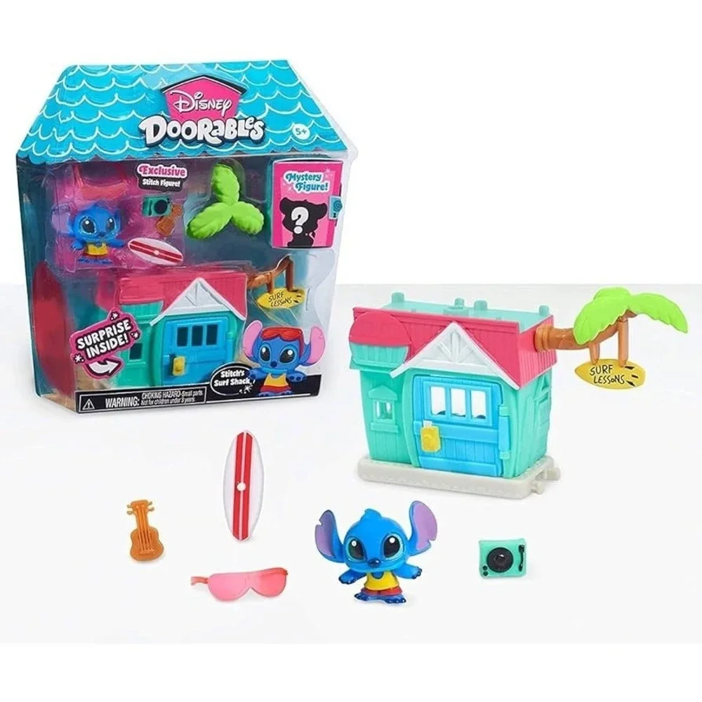 Disney Doorables Stitch's Surf Shack Mini Set Mystery Figure NEW